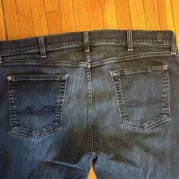 7 For All Mankind Men’s Blue Jeans, Size 40 - Picture 6 of 6